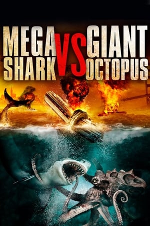 Gyilkos cápa vs. óriáspolip poszter